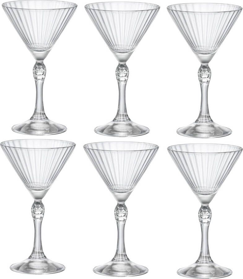 Bormioli Rocco Martiniglazen America 20's 150 ml 6 stuks