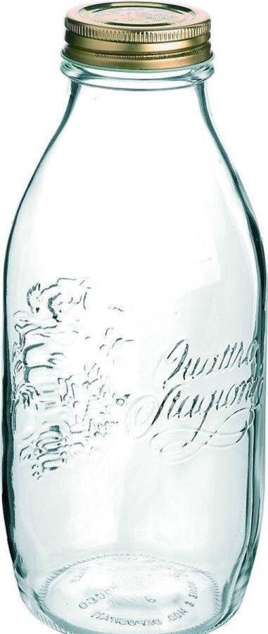 Bormioli Rocco Quattro Stagioni 1L pot Rond Glas Transparant