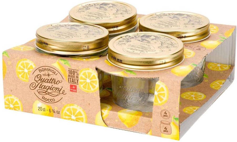 Bormioli Rocco Quattro Stagioni Bokaal 200 Ml Set-4