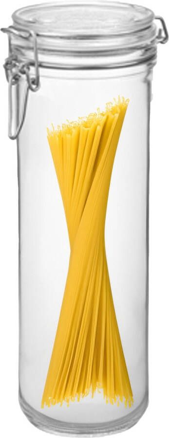 Bormioli Rocco Spaghetti voorraad weck pot glas transparant 26 x 9 cm 1 5 L