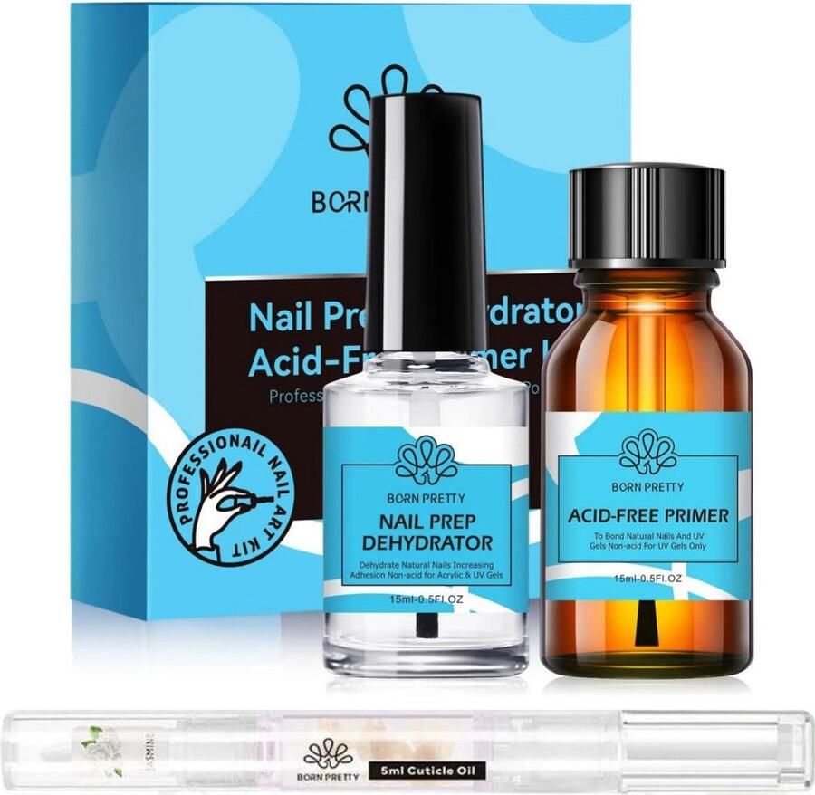 Born Pretty Dehydrator en Primer Dehydrator nagels Primer nagels Nagel ontvetter Primer gellak Nagel dehydrator Nagel primer Nail dehydrator Nail primer Nail prep Nail prep dehydrator Primer gelnagellak