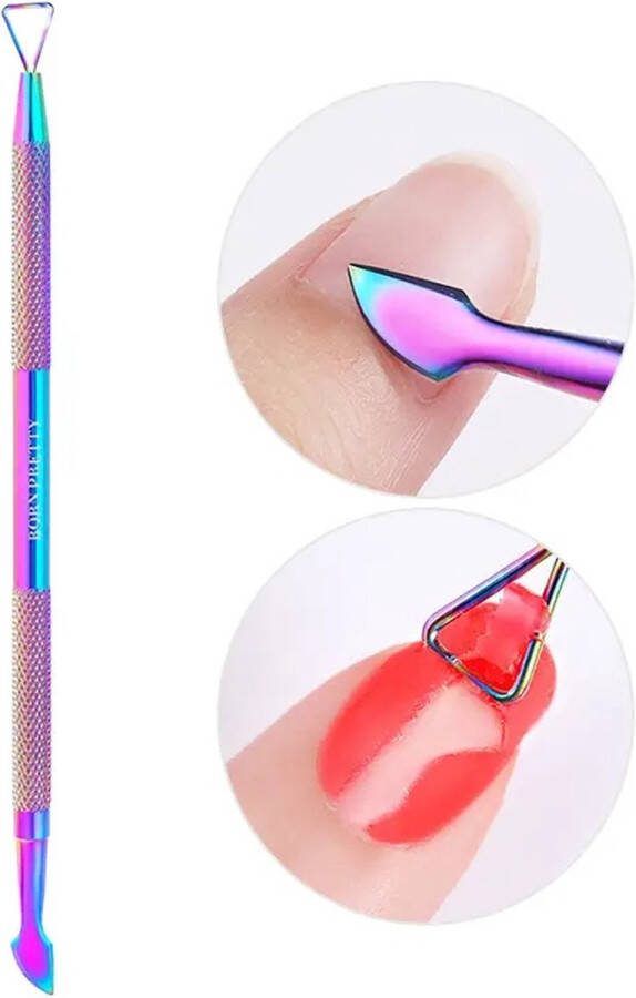 Born Pretty Gellak verwijderaar Nagellak reiniger Nailpolish remover Gellak verwijderen Gellak cleaner Gellak remover apparaat Gellak schraper Gellak remover Acryl nagels verwijderen Polygel verwijderen Gellak remove