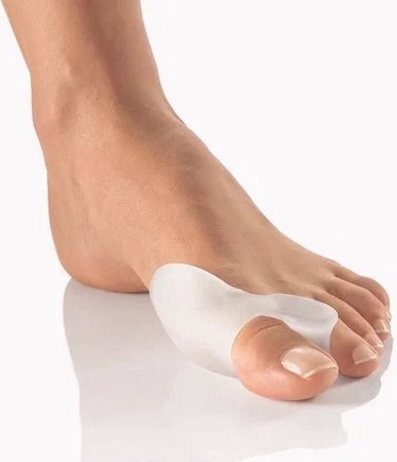 Bort Medical Bort Pedisoft Teenspreider met voorvoet bescherming Siliconen Teenspreider voor Hallux Valgus Teencorector Universeel