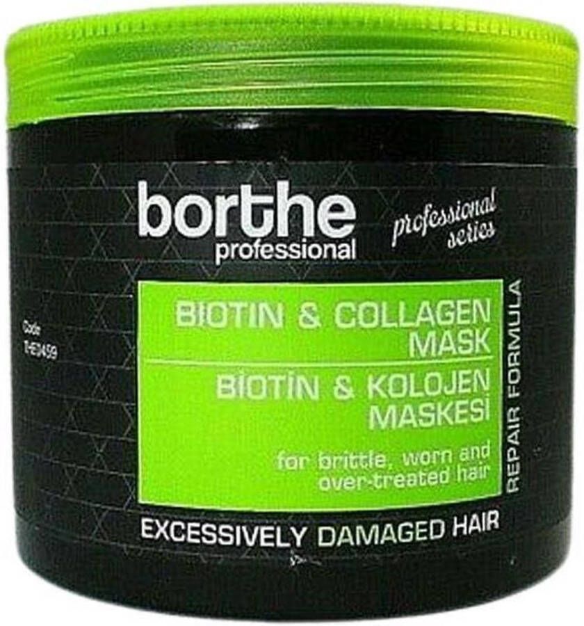 Borthe Professional Borthe Proffesional Biotine & Collageen Haarmasker 500 ML