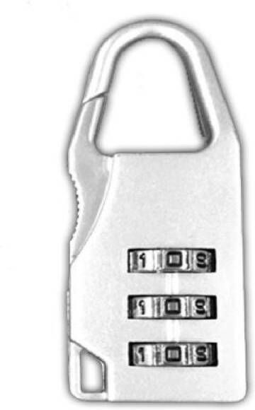 Borvat Bagageslot Kofferslot Hangslot Cijferslot Slot Zilver