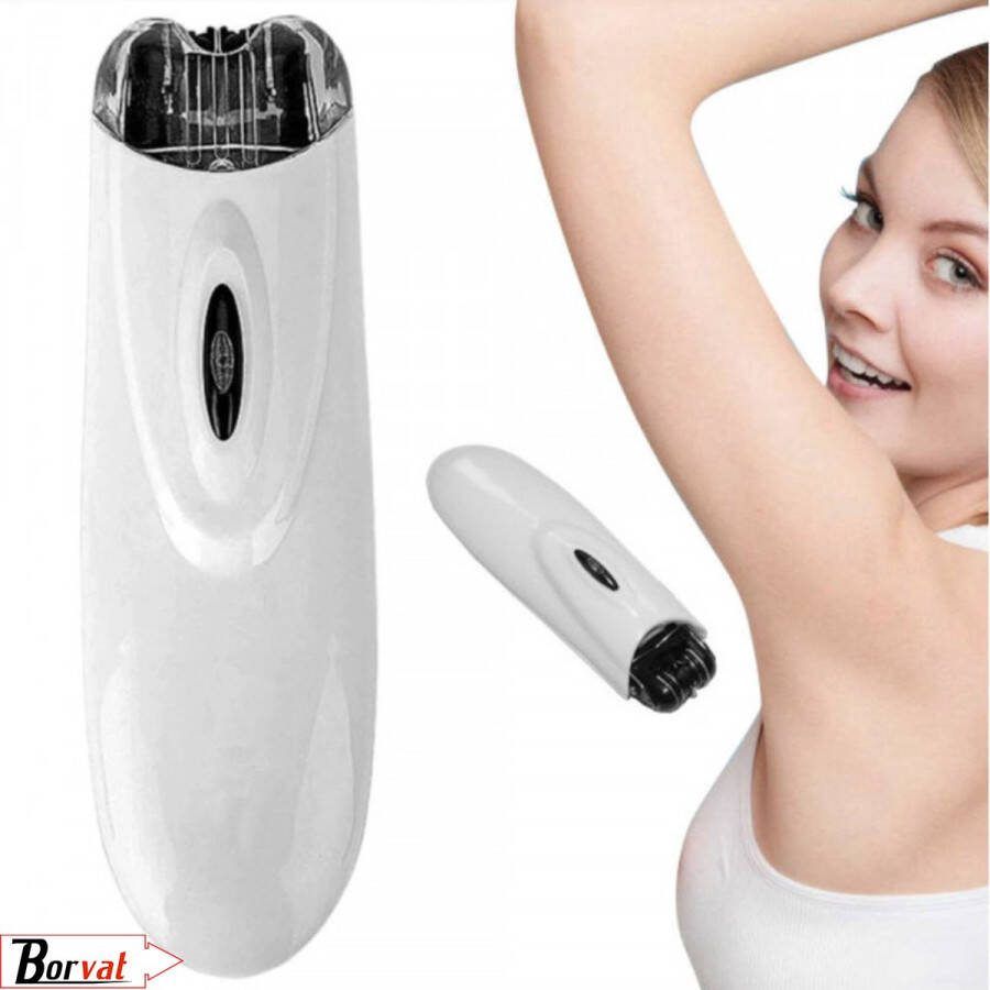 Borvat Gezichtsepilator Bikini Epilator Snor Epilator Ontharing Armen en Benen Ontharen Snoerloos