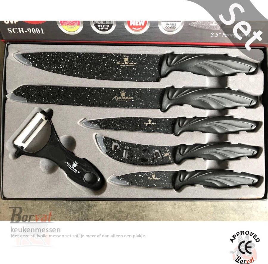 Borvat keukenmessen 1 Set