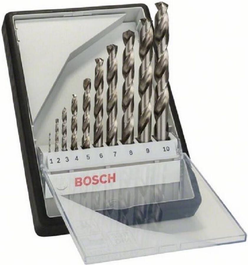 Bosch 10-delige Robust Line metaalborenset HSS-G 135�