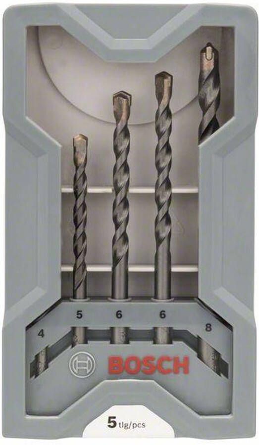 Bosch 5-delige betonborenset CYL-3 4; 5; 6; 8 mm
