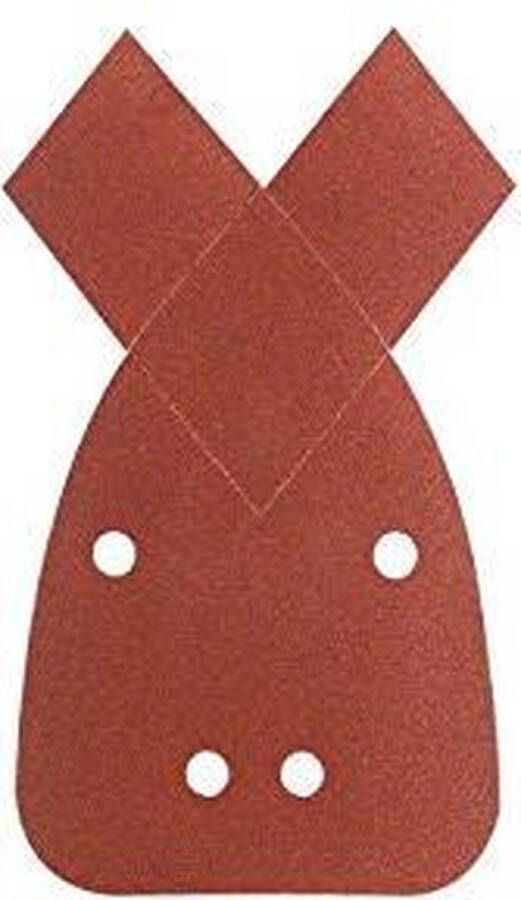 Bosch Multitool Schuurblad Voor Black & Decker Mouse 95x135mm Korrel 120 5 Stuks