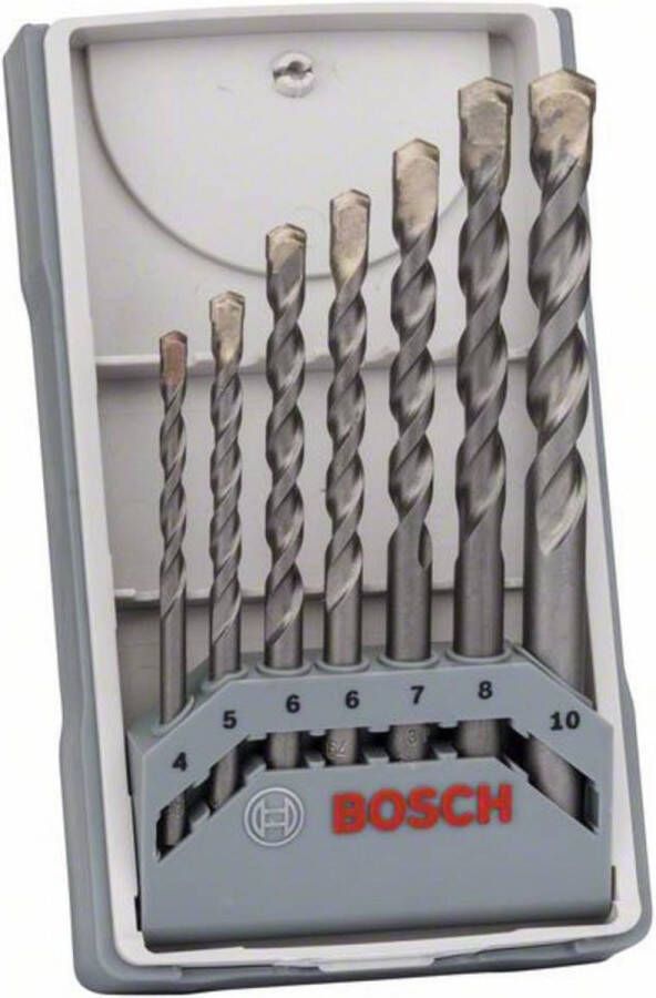 Bosch 7-delige betonborenset CYL-3 4; 5; 6; 6; 7; 8; 10 mm