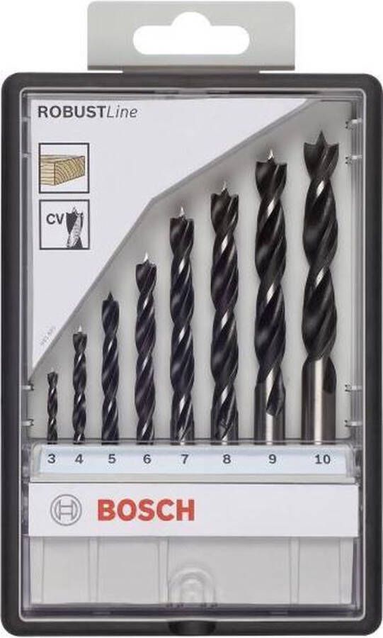 Bosch Professional Bosch 8-delige Robust Line Borenset