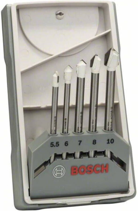 Bosch Accessories Expert for Ceramic 2608587170 Glas- en keramiekboren 5-delig Cilinderschacht 1 set(s)