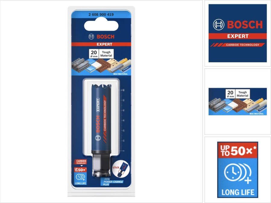 Bosch Accessories EXPERT Tough 2608900419 Gatenzaag 1 stuks 20 mm 1 stuk(s)