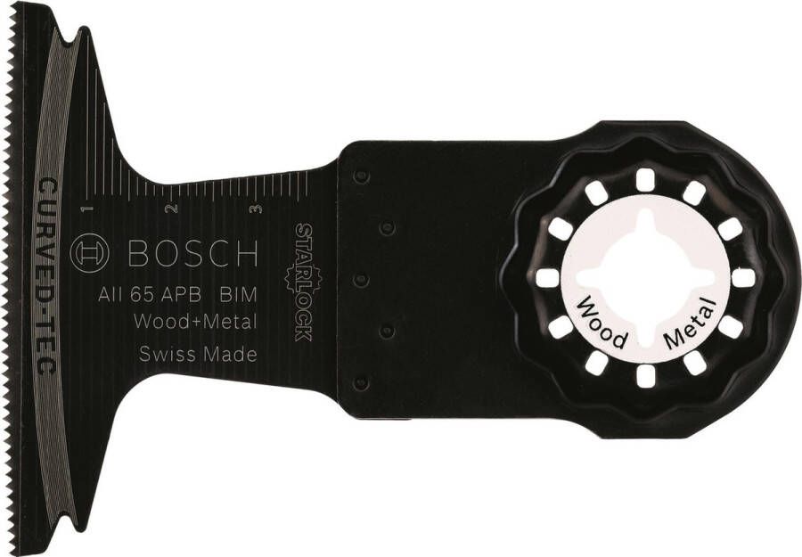 Bosch AII 65 APB BIM invalzaagblad 65 x 40 mm Voor hout en metaal