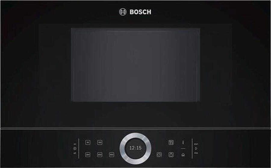 Bosch Serie 8 BFR634GB1 magnetrons Zwart