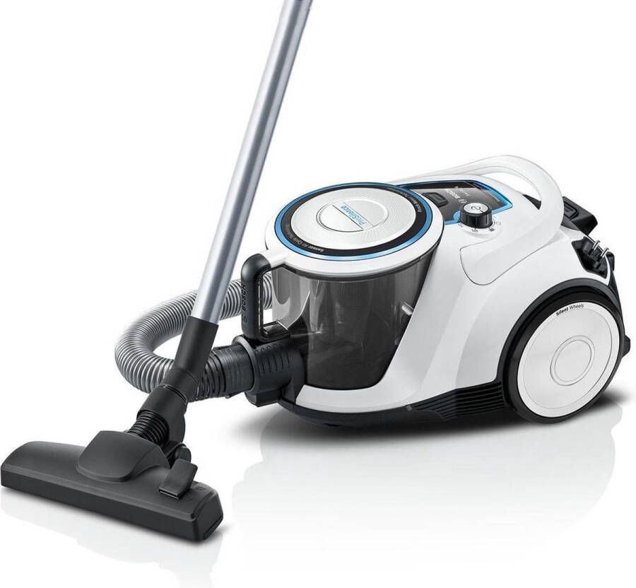 BOSCH Stofzuiger BGC41LSIL ProSilence extra geruisloos hepa-hygiënefilter ideaal voor allergiepatiënten