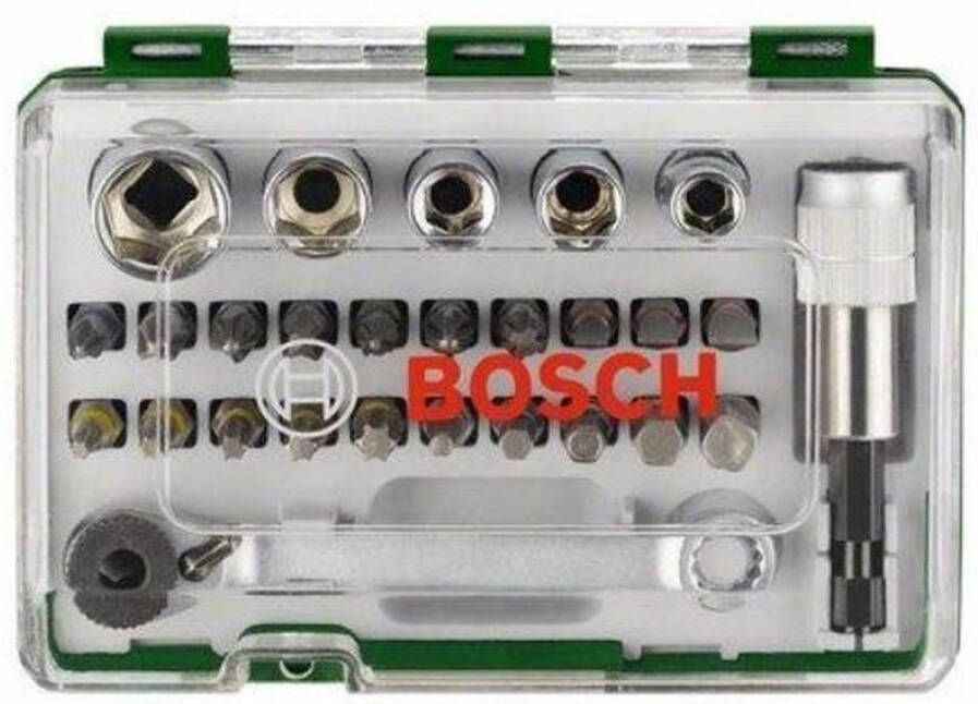 Bosch Bitset Met Mini Bitratel 1 4 27delig accessoire schroefboormachine