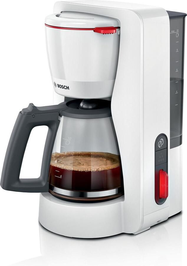 Bosch Filterkoffiezetapparaat TKA3M131 MyMoment Wit glazen kan Aroma Plus functie