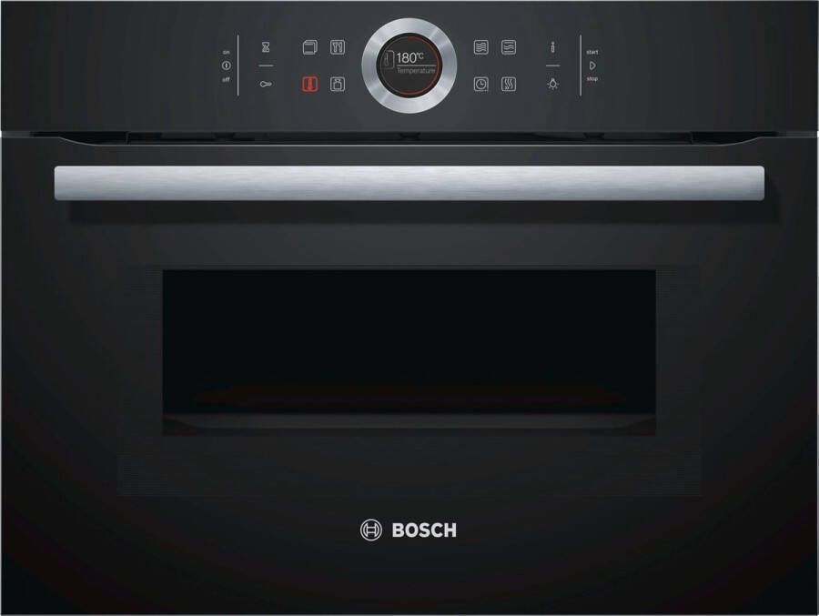 Bosch CMG633BB1 Combi-magnetron 45 cm Zwart | Heteluchtovens | Keuken&Koken Microgolf&Ovens | CMG633BB1