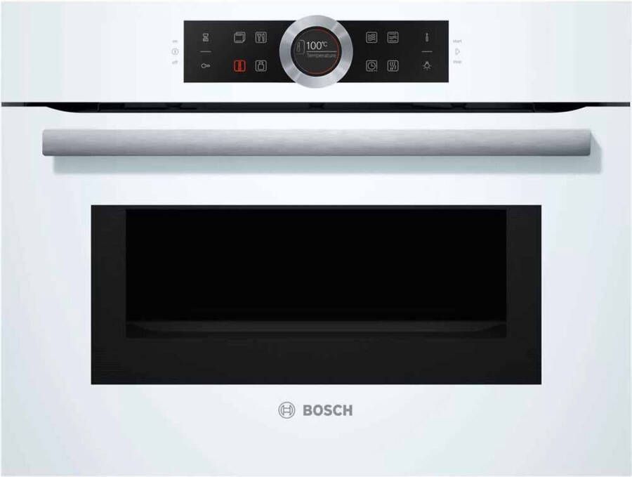 Bosch CMG633BW1 Serie 8 Compacte inbouw oven Met magnetronfunctie