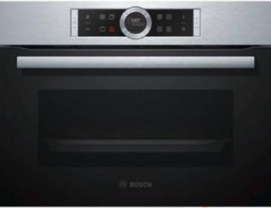 Bosch CMG676BS1 Serie 8 Inbouwoven Met magnetronfunctie