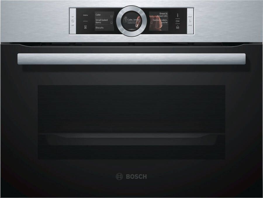 Bosch CSG636BS3 Serie 8 Inbouwoven met stoom