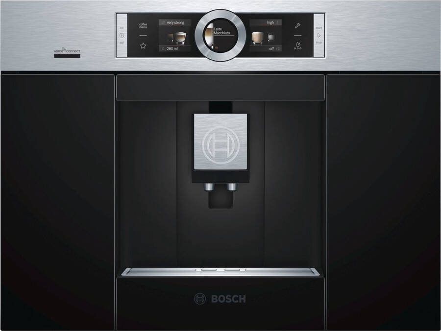 Bosch Siemens CTL636ES6 volautomatische espressomachines Roestvrijstaal