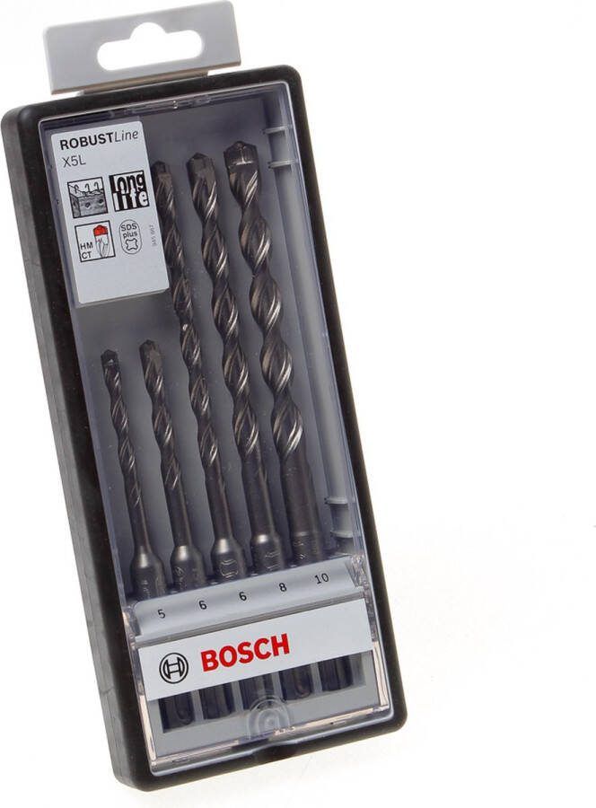Bosch Expert SDS plus-7X boorset 7-delige hamerboorset in ProBox