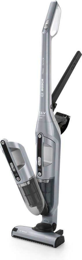 BOSCH Accu-steelstofzuiger Flexxo Serie 4 BCH3P210 lange looptijd 21.6 v zilver