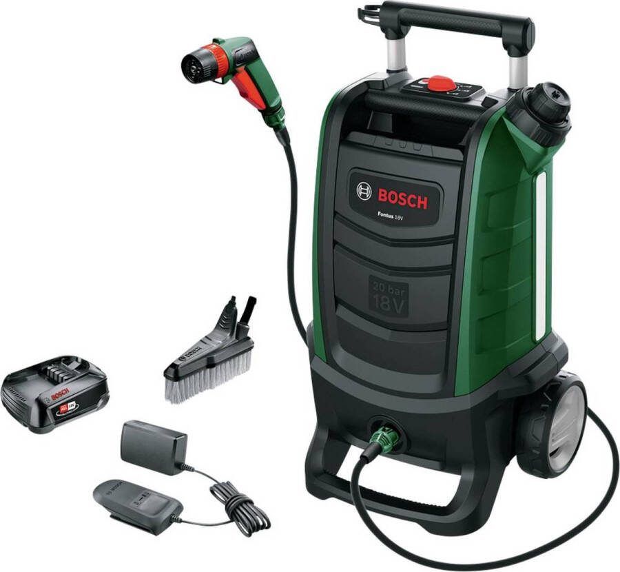 Bosch Fontus GEN II 18 V Hogedrukreiniger Met 18 V accu en lader
