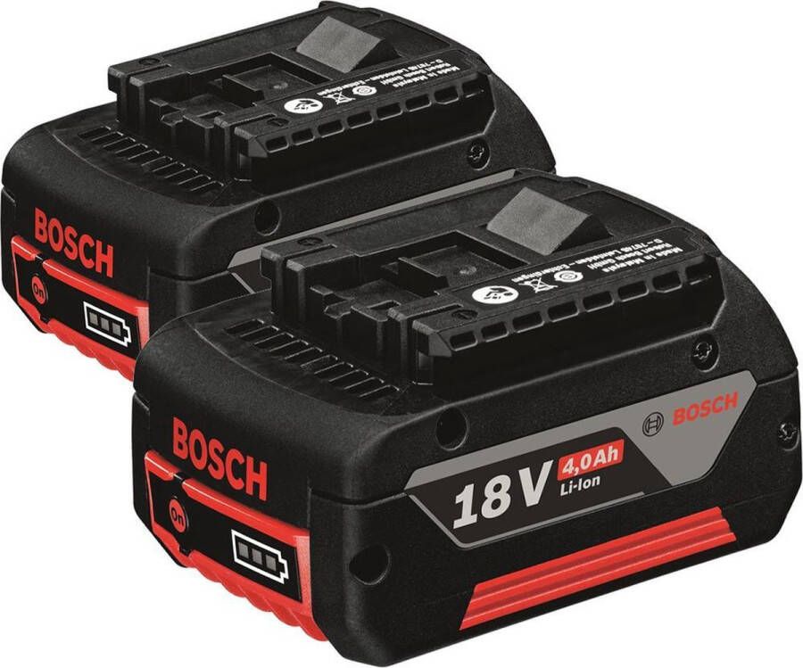 Bosch GBA 18V 4.0Ah Duopack 18V Li-Ion accu 4.0Ah (2st)