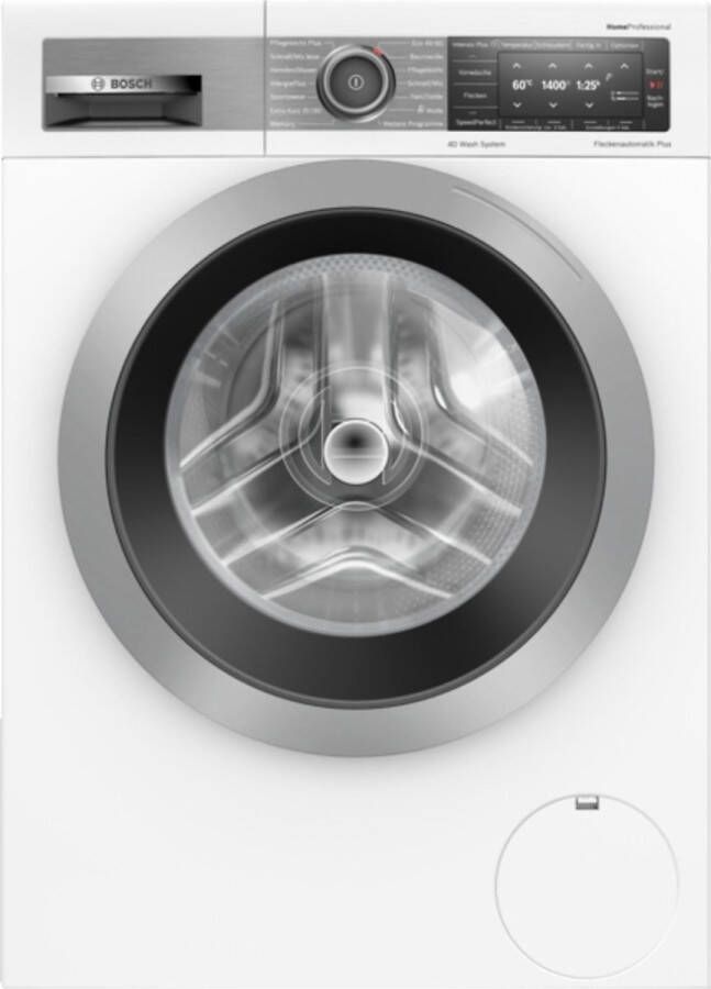 Bosch HomeProfessional WAV28G44 wasmachine Voorbelading 9 kg A Wit Zeer stil