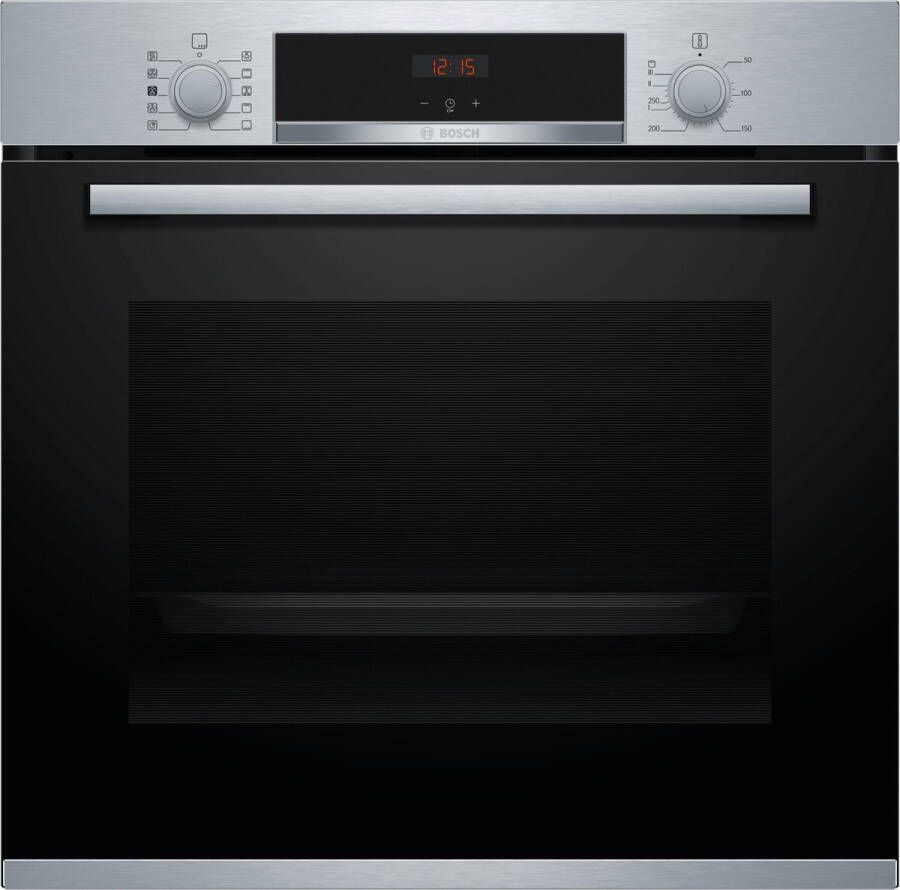 Bosch gebouwd -In Ecoclean Multifunction Oven RA534BS0 71L 8 kookmodi H59 5 x L59 4 x P54 8 cm roestvrij staal