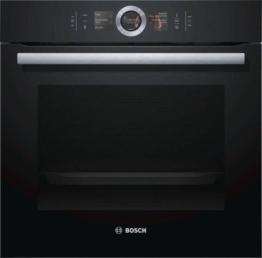 Bosch HSG636BB1 Serie 8 Inbouw oven Stoomfunctie