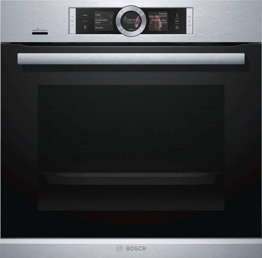 Bosch HSG636XS6 Inbouw oven Stoomfunctie