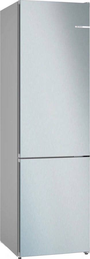 Bosch KGN392LBF Serie 4 koel-vriescombinatie RVS Energielabel B