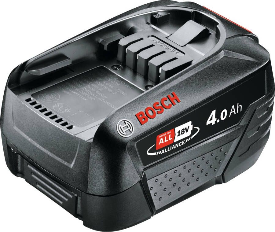 Bosch Lithium-Ion accu batterij 18 Volt 4 0 Ah Cordless family concept exclusief oplader