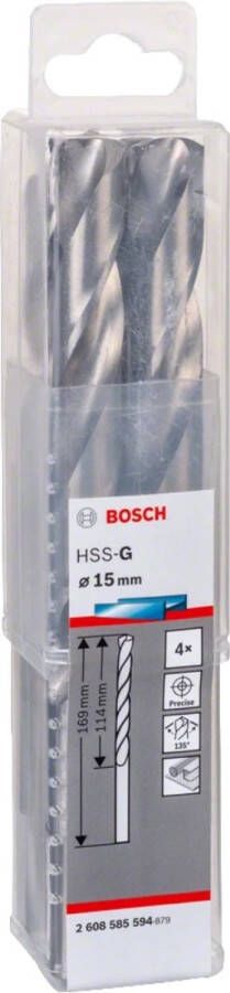 Bosch Metaalboren HSS-Co Standard 8 x 75 x 117 mm