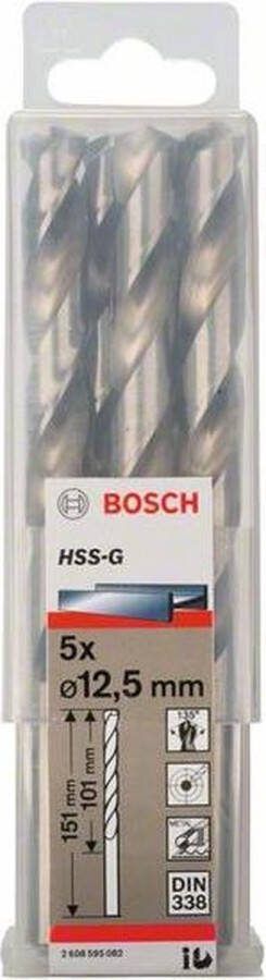 Bosch Metaalboren HSS-G Standard 12 5 x 101 x 151 mm