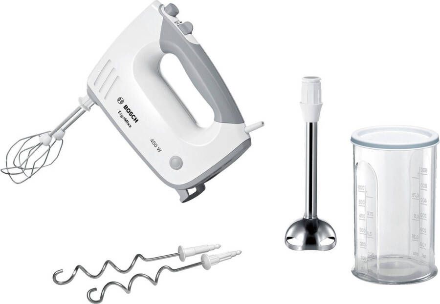 Bosch MFQ36470 Handmixer ErgoMixx Wit Grijs | Mixers | Keuken&Koken Keukenapparaten | MFQ36470