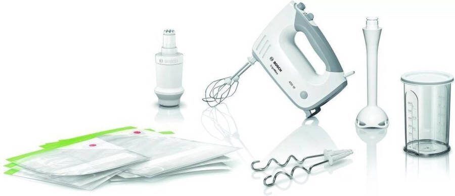 Bosch Multifunctionele Staafmixer met Accessoires ErgoMixx Beater Grijs Wit 450 W
