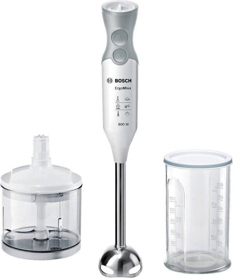 Bosch MSM66120 ErgoMixx Staafmixer 600W Hakmolen Wit