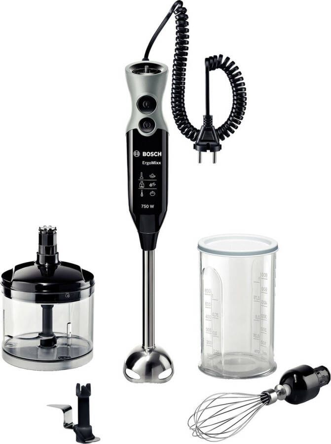 Bosch MSM67170 ErgoMixx Staafmixer 750W Zwart