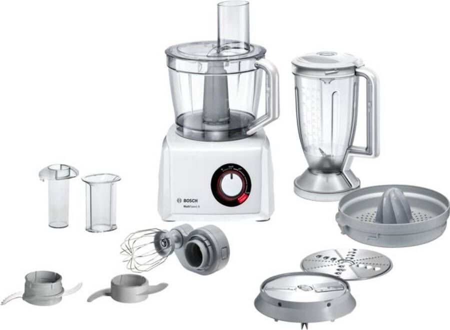 Bosch MC812W620 MultiTalent 8 Food Processor Wit