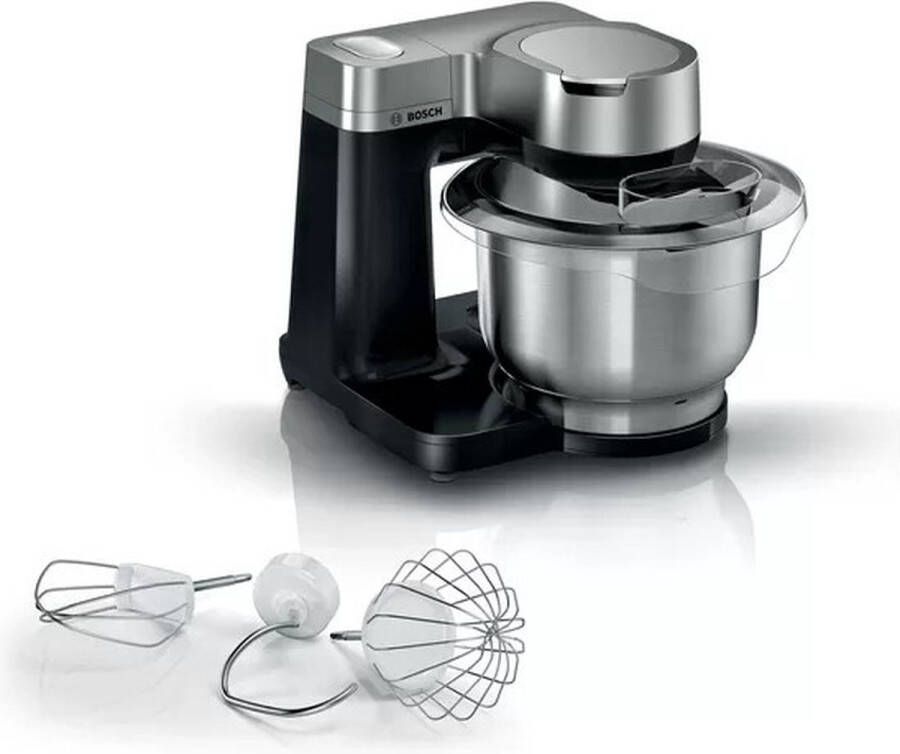 Bosch MUM Serie 2 MUMS2VM00 Keukenmachine 900W 3 8L Zwart RVS