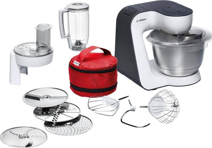Bosch MUM50E32DE robot de cuisine 800 W 3 9 L Argent