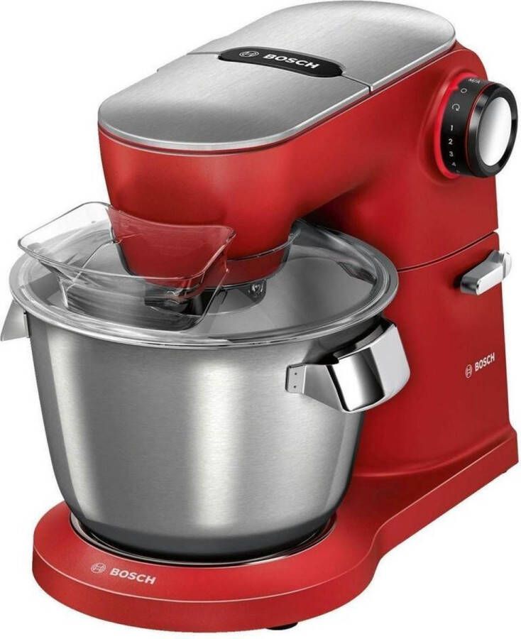 BOSCH Keukenmachine OptiMUM MUM9A66R00 met gratis mixopzet lifestyle-set veggielove plus muz9vlp1 ter waarde van € 94 99