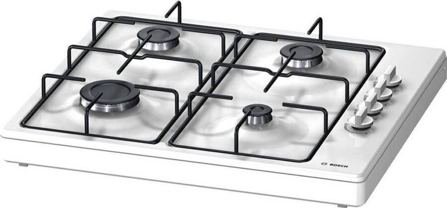 Bosch PBP0C2B80N Serie 2 Vrijstaande gaskookplaat Wit