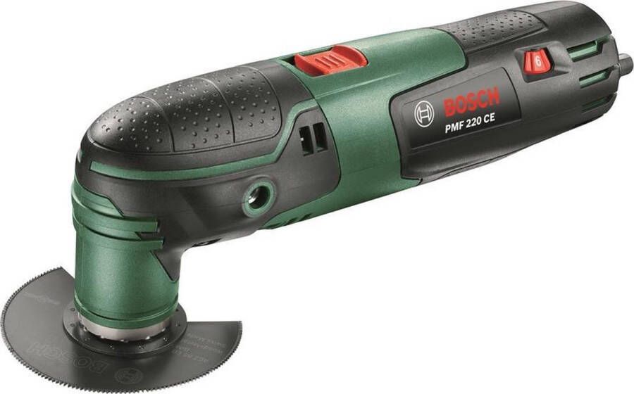 Bosch PMF 220 CE Multitool op snoer Oscillerend 220W Incl. 5 accessoires en koffer